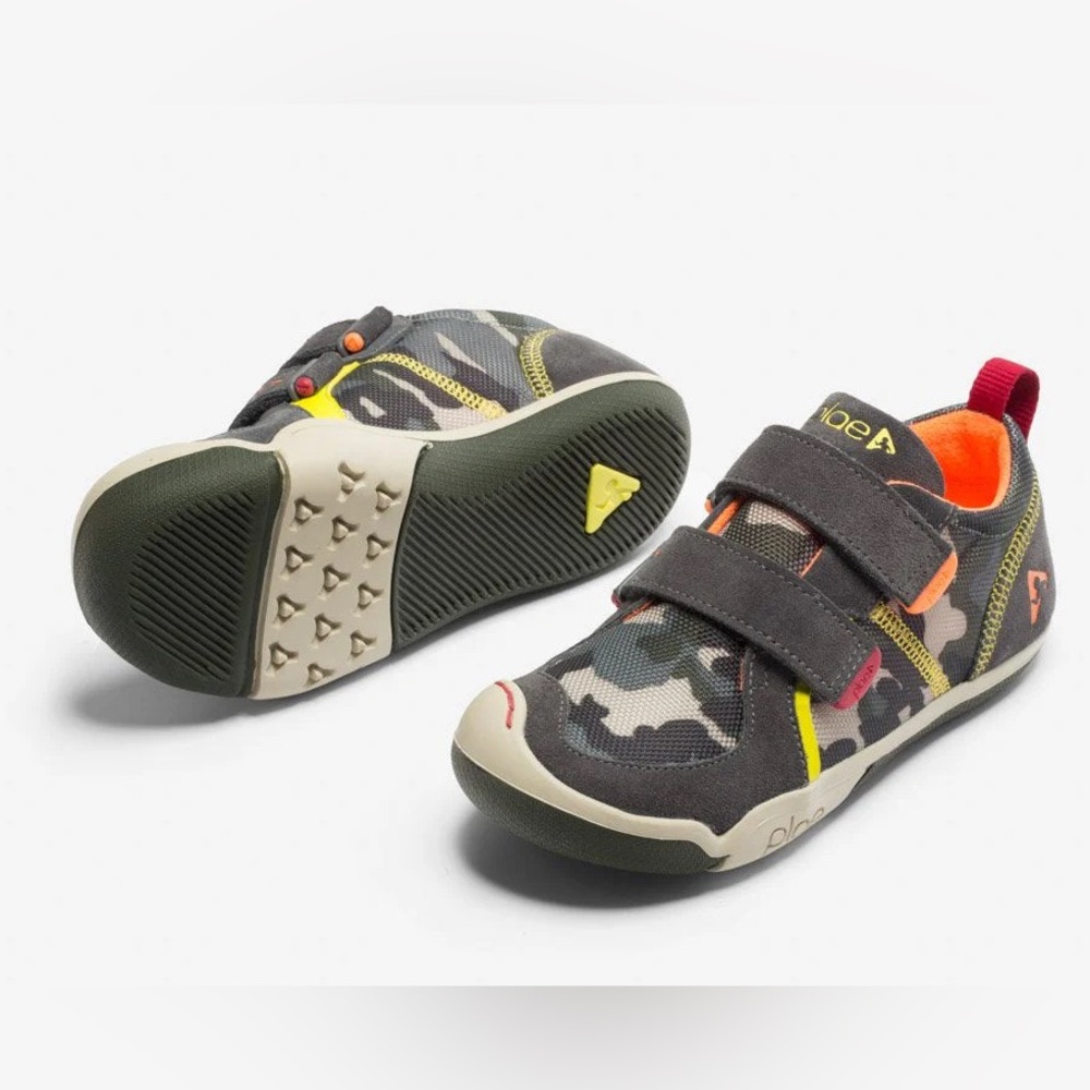 PLAE NIB Kids Ty Sneakers Raven Camo Little Boys Lightweight Size Toddler 8